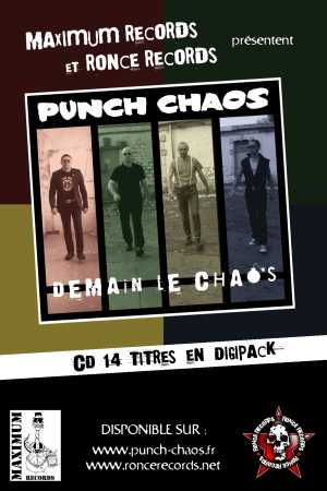 Flyer nouvel album 2017 : Demain le chaos